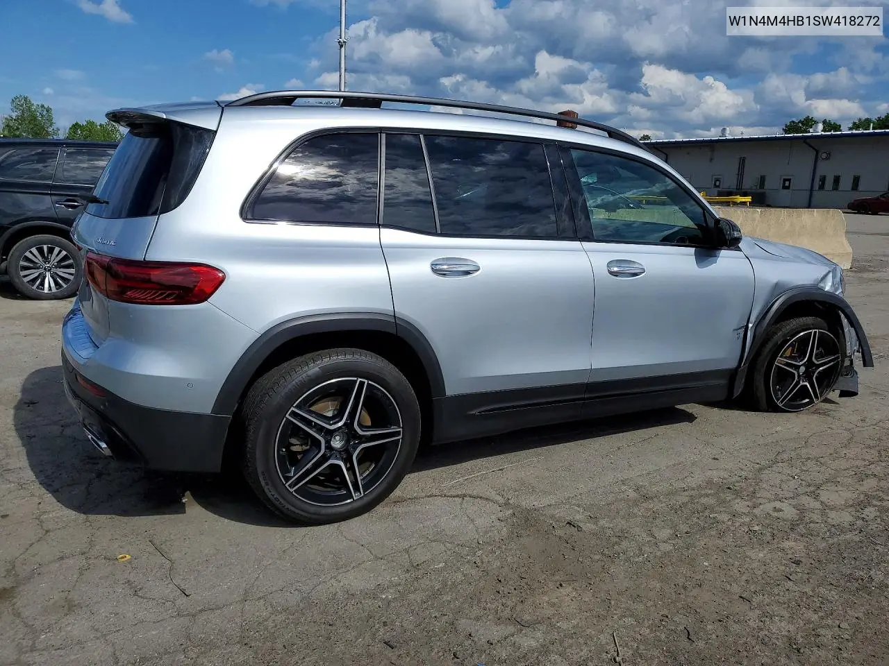 2025 Mercedes-Benz Glb 250 4Matic VIN: W1N4M4HB1SW418272 Lot: 57914806