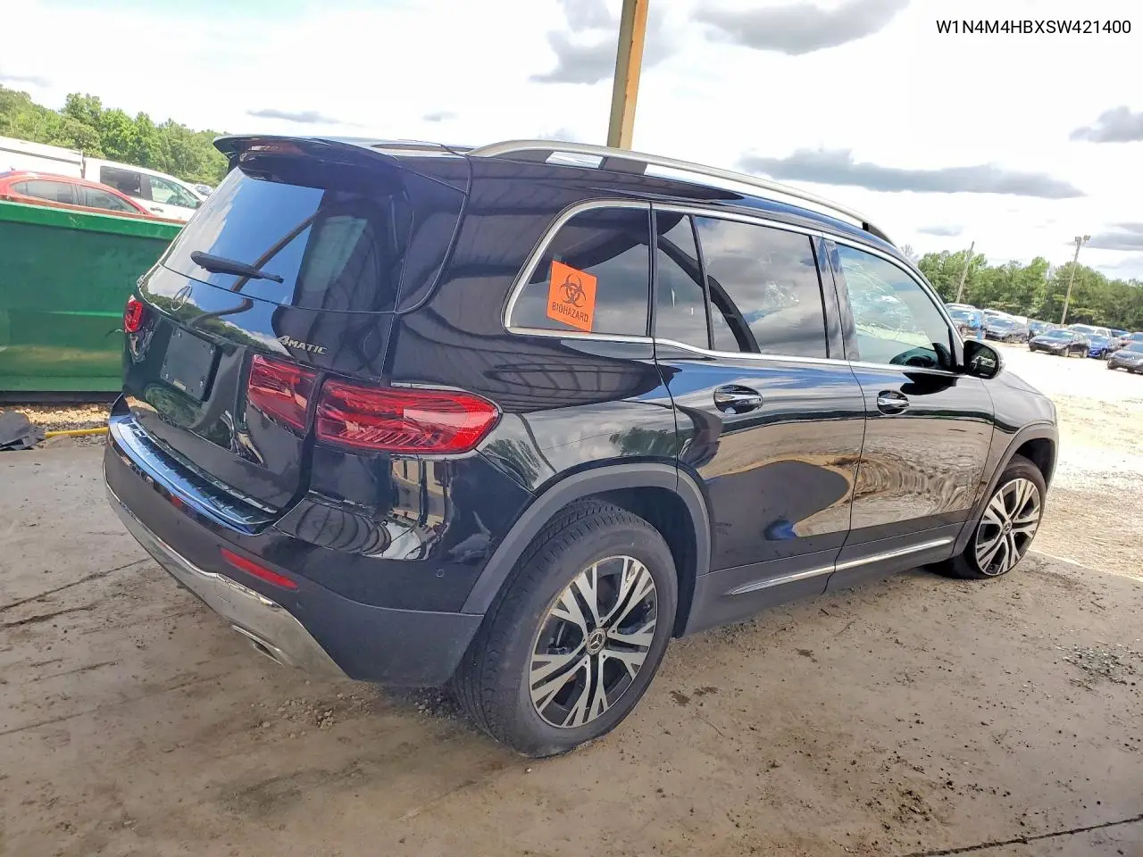 2025 Mercedes-Benz Glb 250 4Matic VIN: W1N4M4HBXSW421400 Lot: 58008976