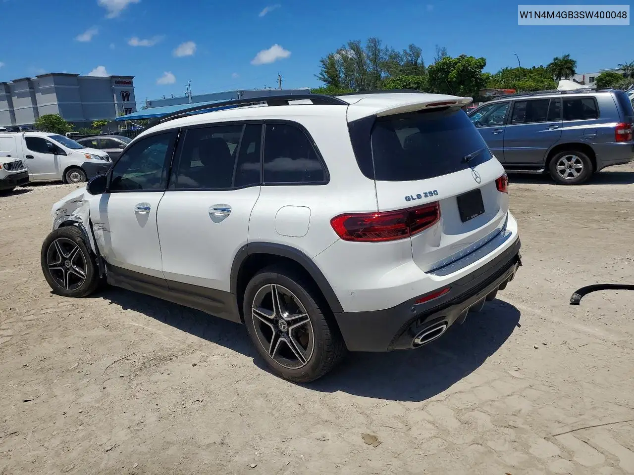 2025 Mercedes-Benz Glb 250 VIN: W1N4M4GB3SW400048 Lot: 58986256