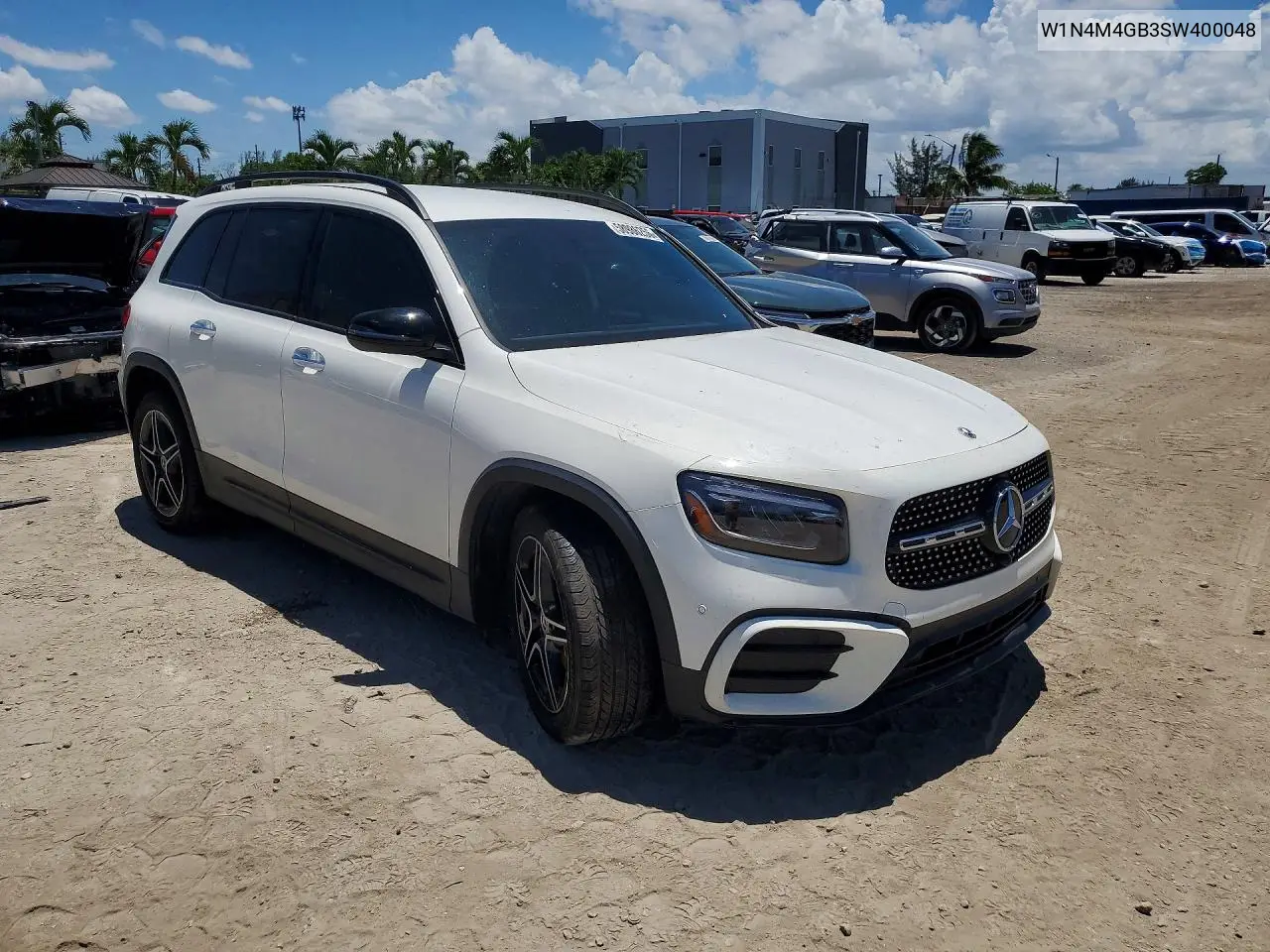 2025 Mercedes-Benz Glb 250 VIN: W1N4M4GB3SW400048 Lot: 58986256