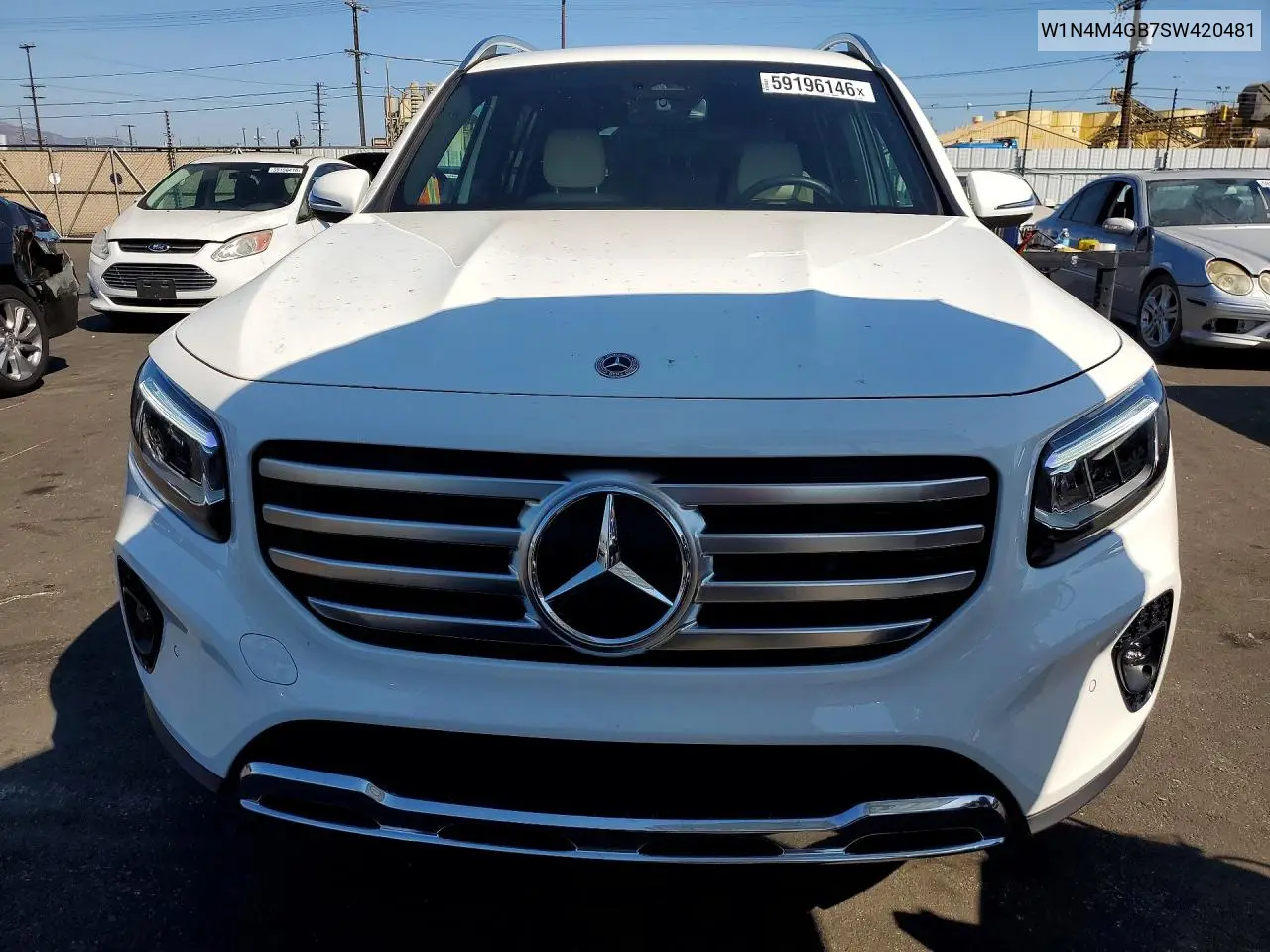 2025 Mercedes-Benz Glb 250 VIN: W1N4M4GB7SW420481 Lot: 59196146