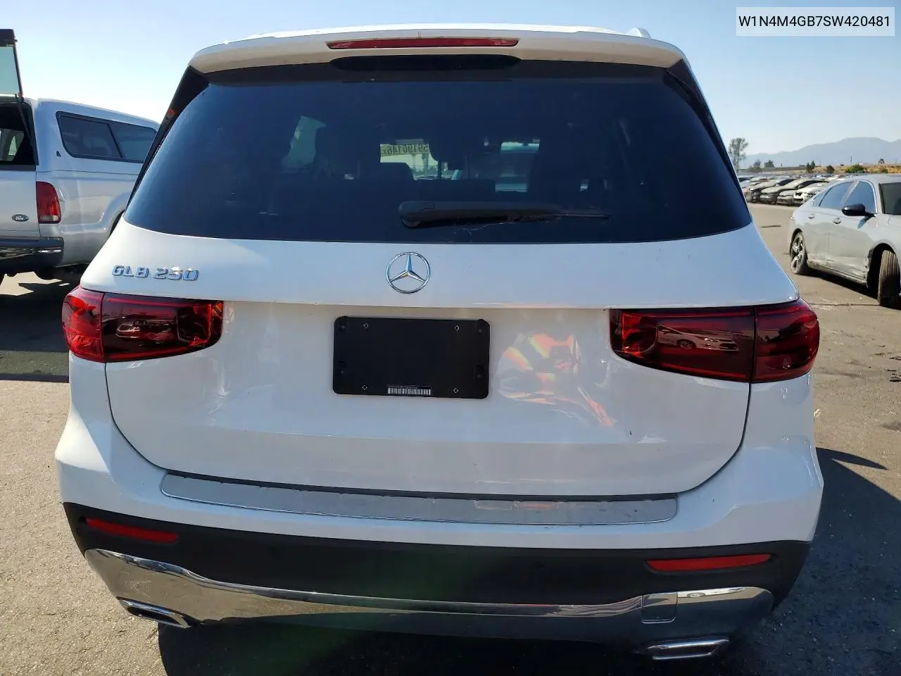 2025 Mercedes-Benz Glb 250 VIN: W1N4M4GB7SW420481 Lot: 59196146