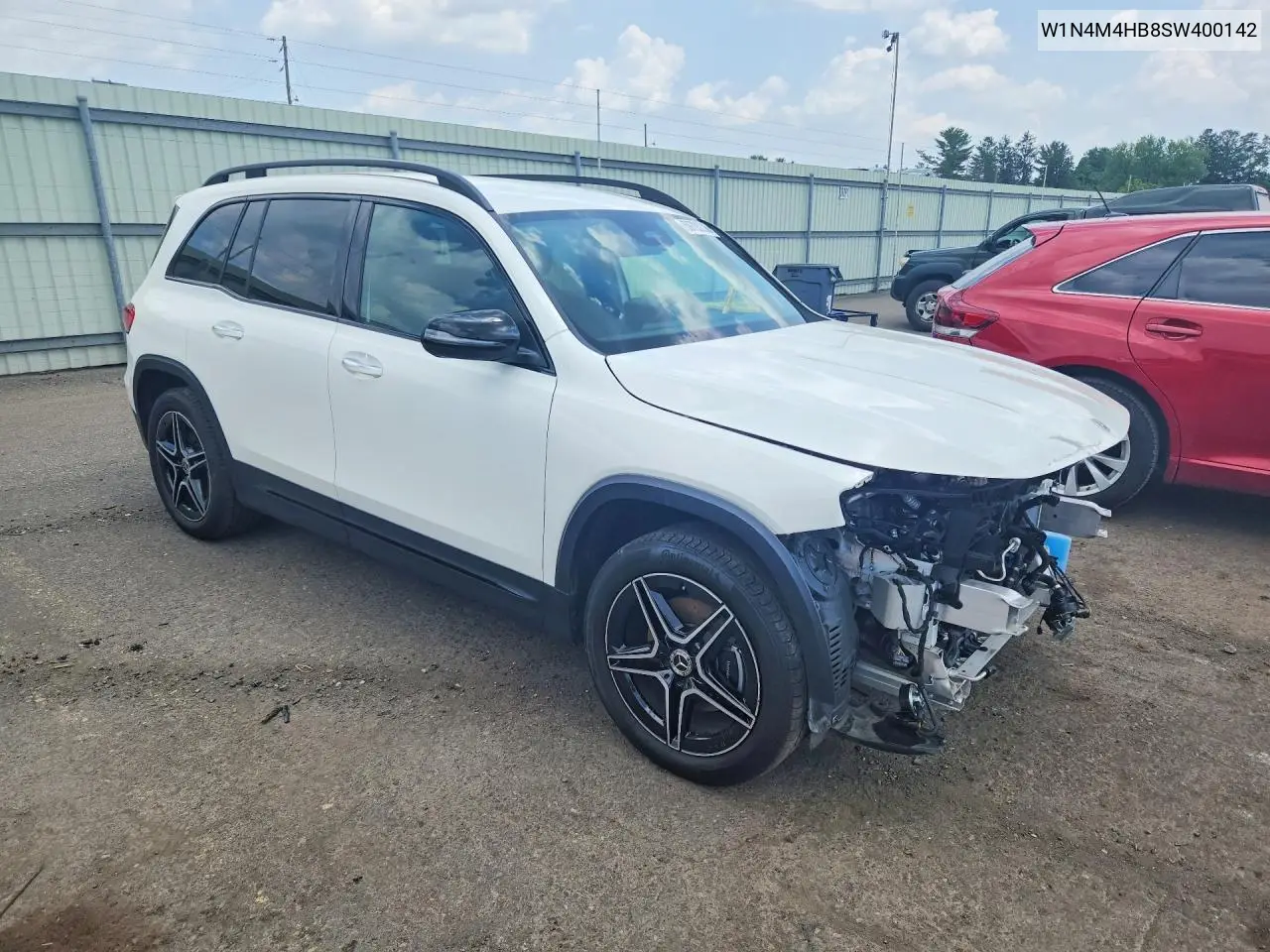 2025 Mercedes-Benz Glb 250 4Matic VIN: W1N4M4HB8SW400142 Lot: 59788336