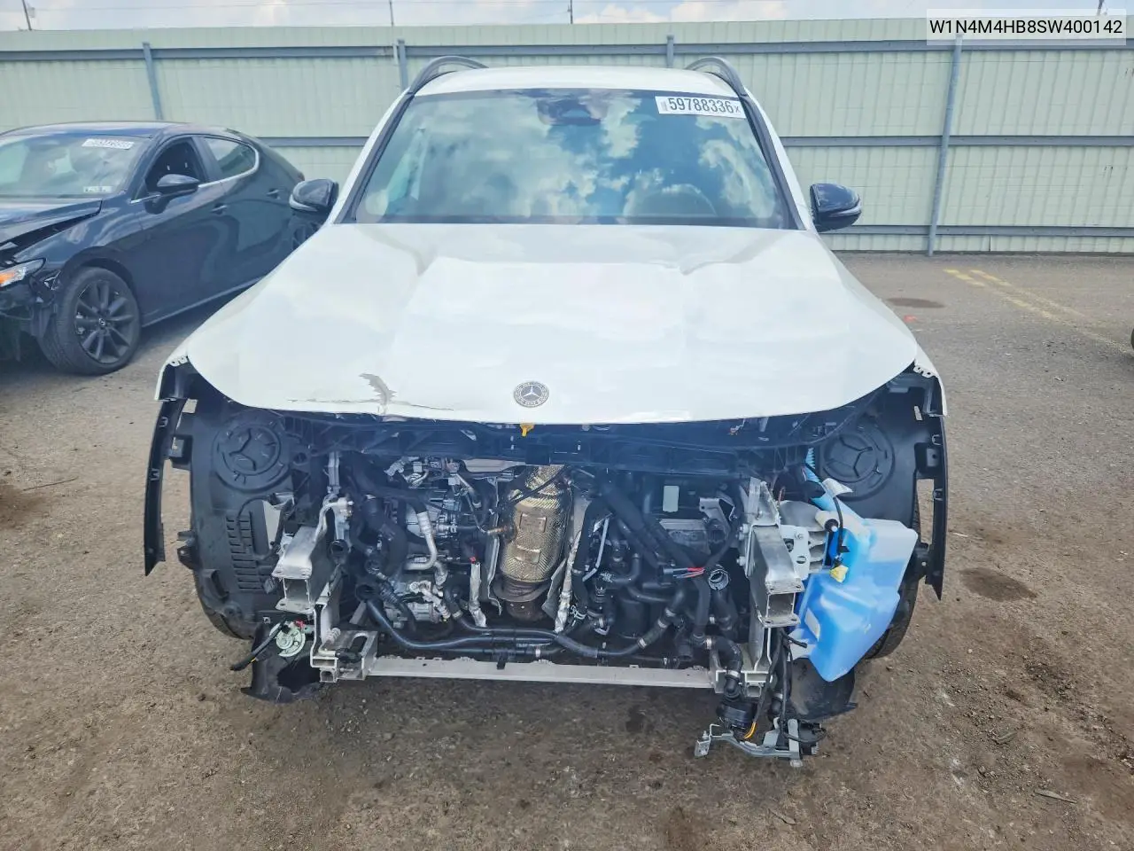2025 Mercedes-Benz Glb 250 4Matic VIN: W1N4M4HB8SW400142 Lot: 59788336
