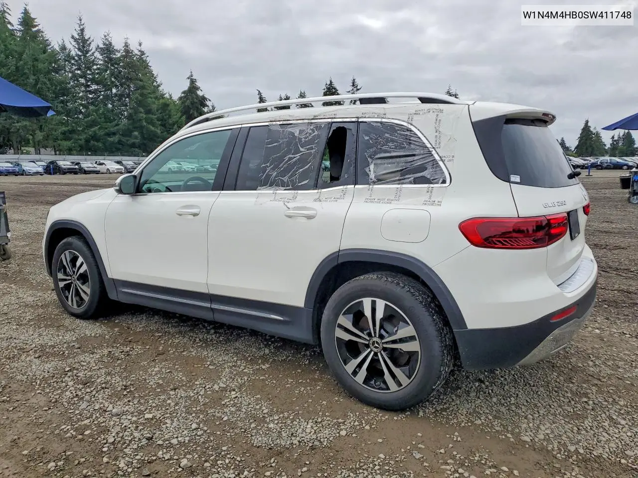 2025 Mercedes-Benz Glb 250 4Matic VIN: W1N4M4HB0SW411748 Lot: 60742066