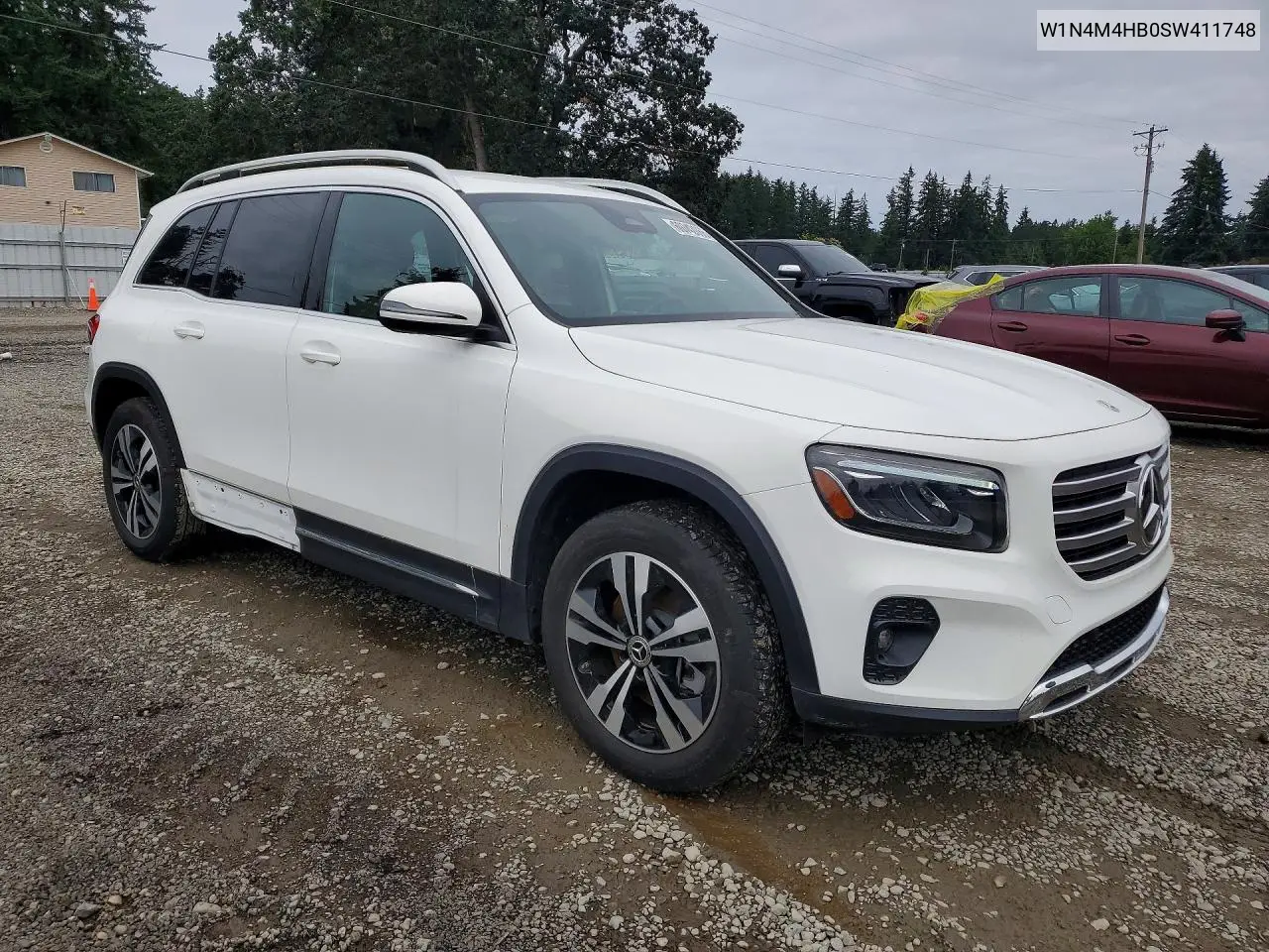 2025 Mercedes-Benz Glb 250 4Matic VIN: W1N4M4HB0SW411748 Lot: 60742066