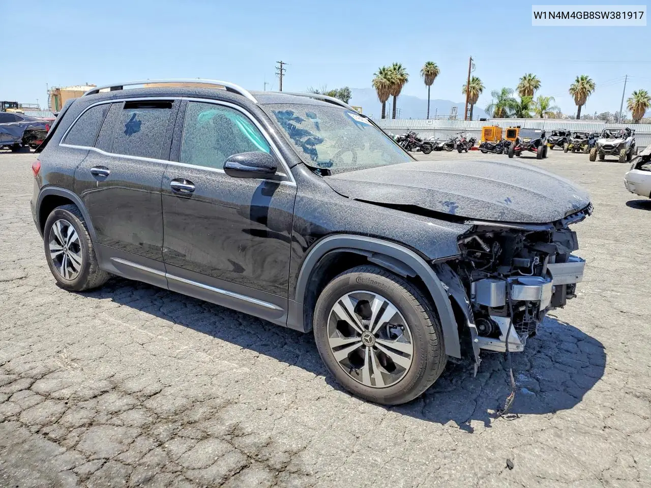 2025 Mercedes-Benz Glb 250 VIN: W1N4M4GB8SW381917 Lot: 61464386