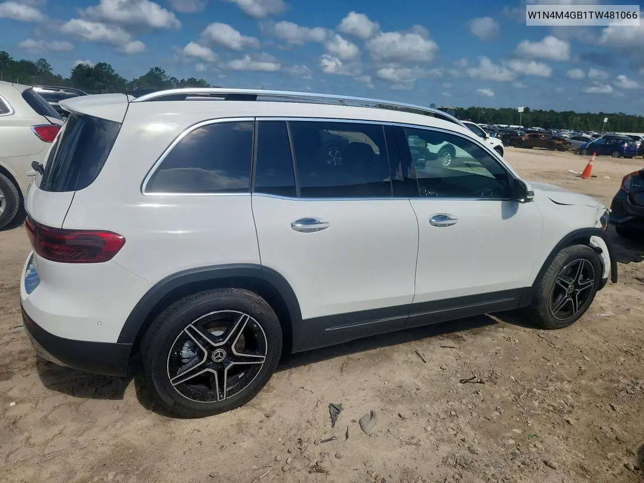 2026 Mercedes-Benz Glb 250 VIN: W1N4M4GB1TW481066 Lot: 58979486