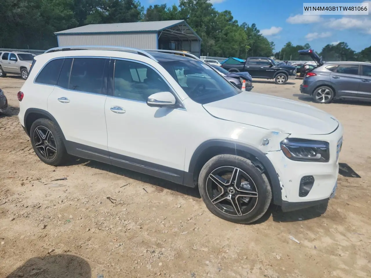 2026 Mercedes-Benz Glb 250 VIN: W1N4M4GB1TW481066 Lot: 58979486