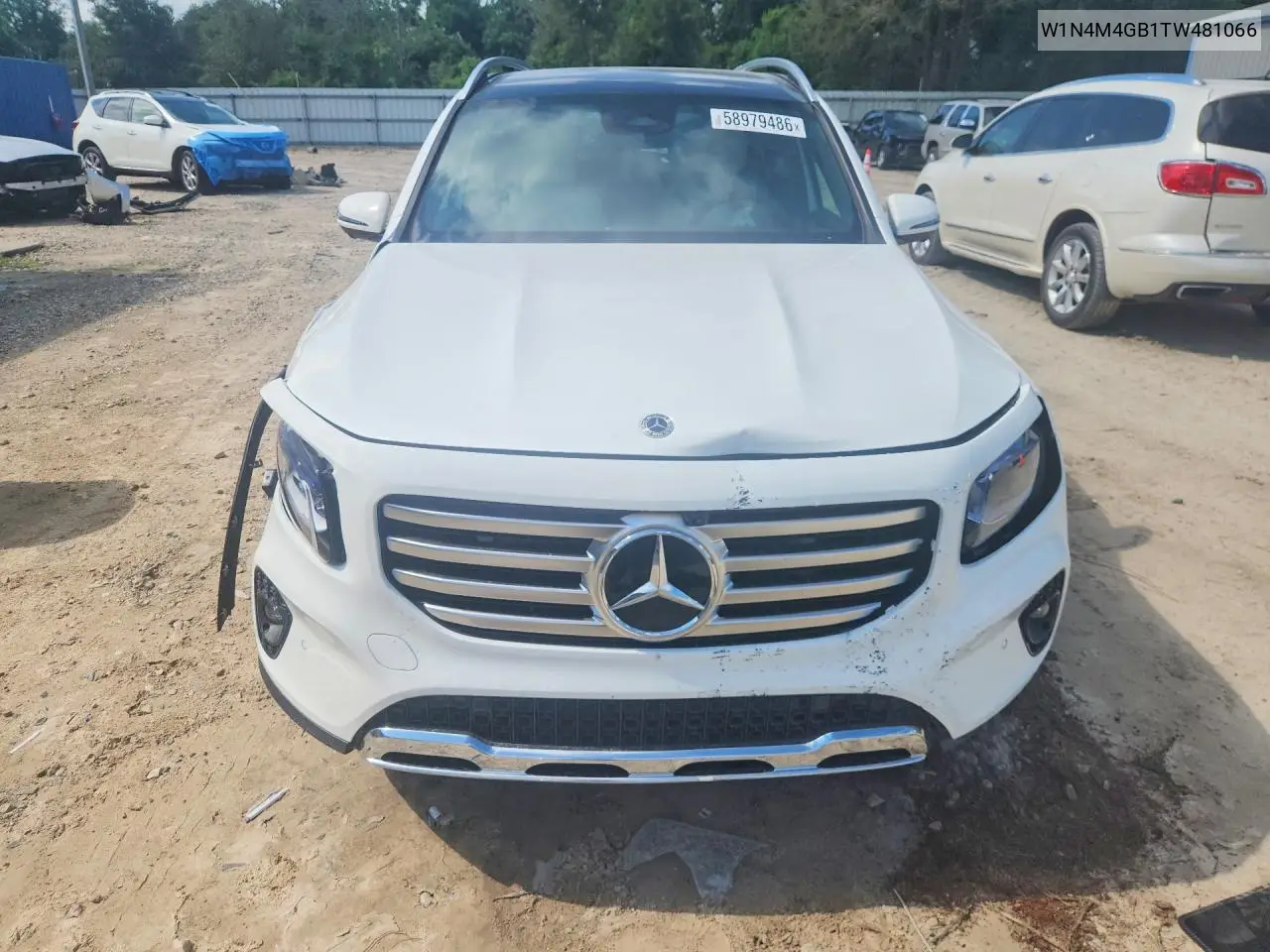 2026 Mercedes-Benz Glb 250 VIN: W1N4M4GB1TW481066 Lot: 58979486