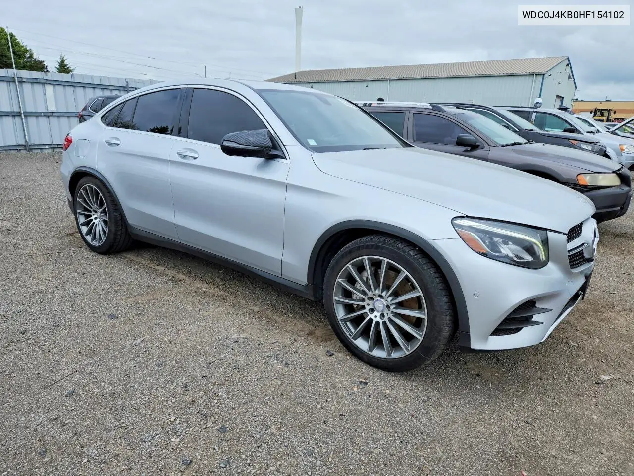 2017 Mercedes-Benz Glc Coupe 300 4Matic VIN: WDC0J4KB0HF154102 Lot: 59375136