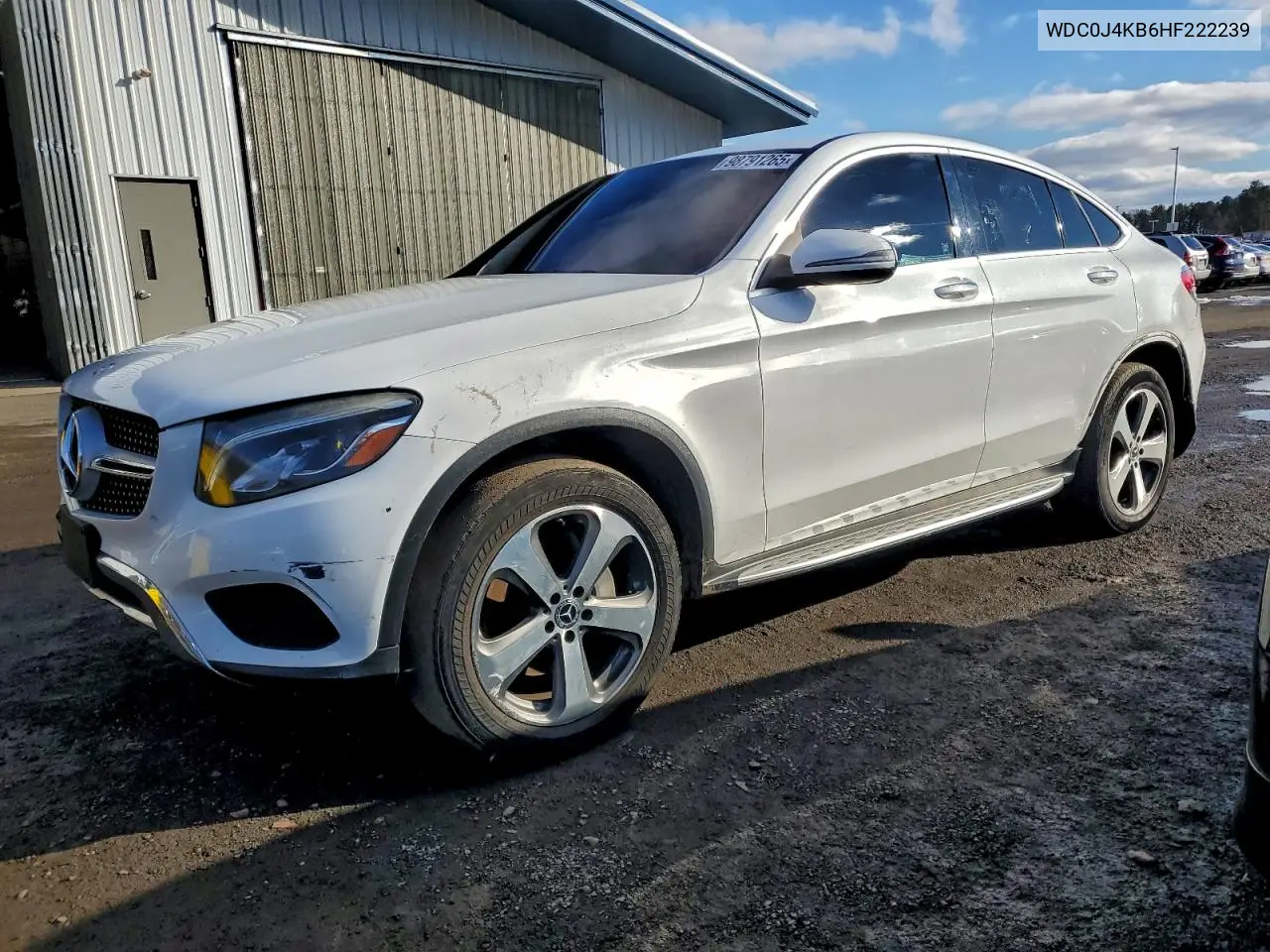 2017 Mercedes-Benz Glc Coupe 300 4Matic VIN: WDC0J4KB6HF222239 Lot: 98791265
