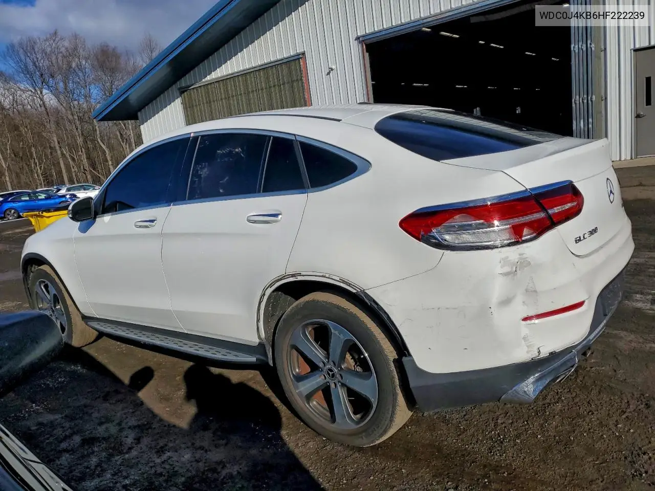 2017 Mercedes-Benz Glc Coupe 300 4Matic VIN: WDC0J4KB6HF222239 Lot: 98791265