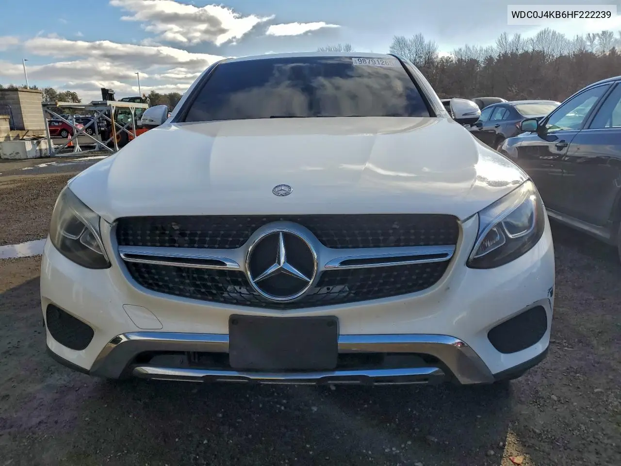2017 Mercedes-Benz Glc Coupe 300 4Matic VIN: WDC0J4KB6HF222239 Lot: 98791265