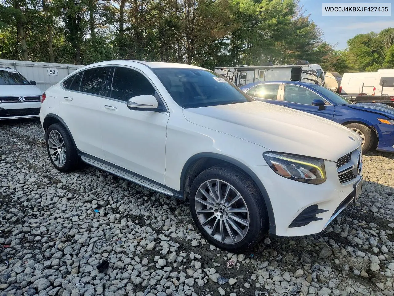 2018 Mercedes-Benz Glc Coupe 300 4Matic VIN: WDC0J4KBXJF427455 Lot: 60788136