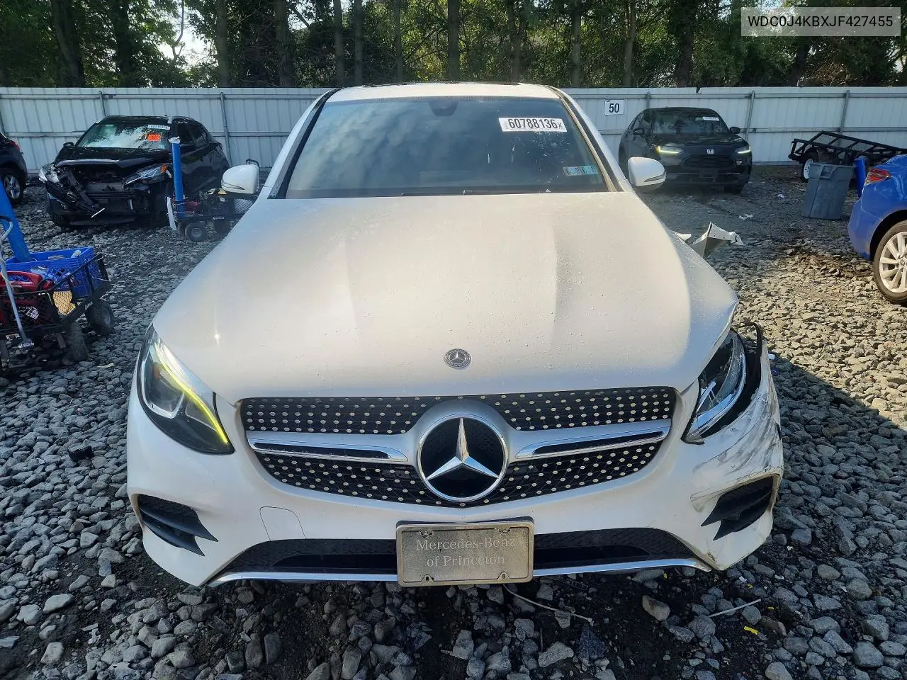 2018 Mercedes-Benz Glc Coupe 300 4Matic VIN: WDC0J4KBXJF427455 Lot: 60788136
