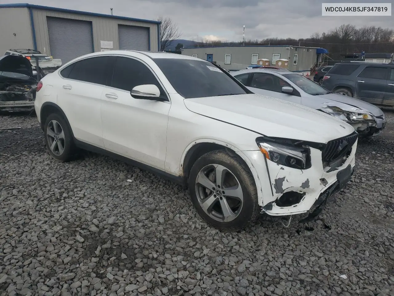 2018 Mercedes-Benz Glc Coupe 300 4Matic VIN: WDC0J4KB5JF347819 Lot: 93393315