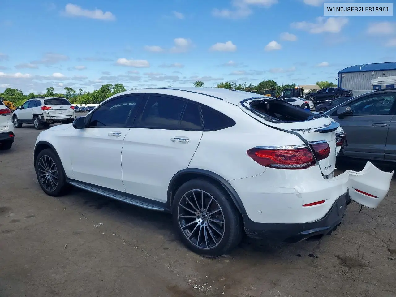 2020 Mercedes-Benz Glc Coupe 300 4Matic VIN: W1N0J8EB2LF818961 Lot: 59326896