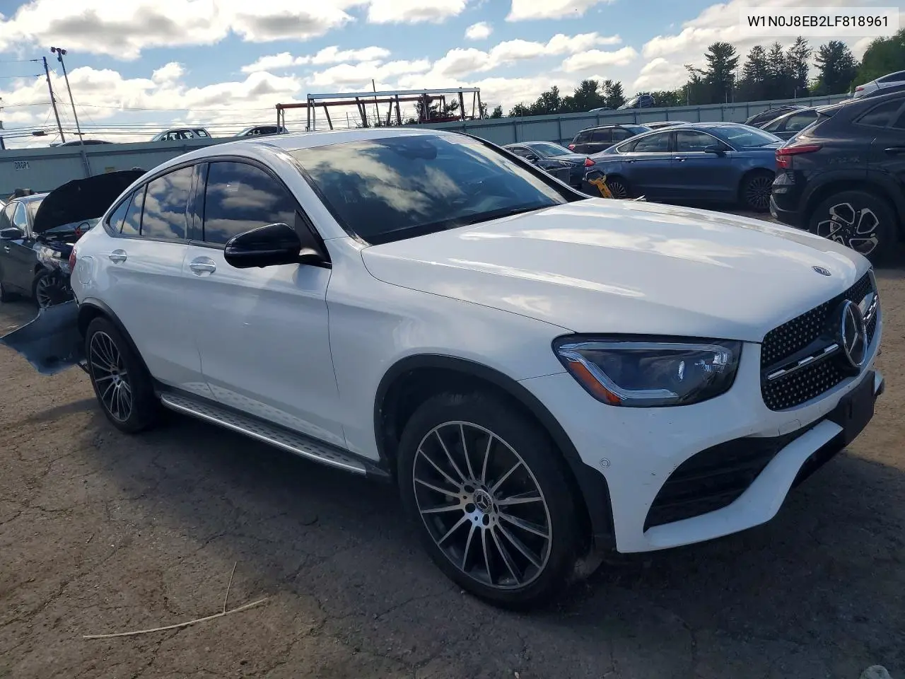 2020 Mercedes-Benz Glc Coupe 300 4Matic VIN: W1N0J8EB2LF818961 Lot: 59326896