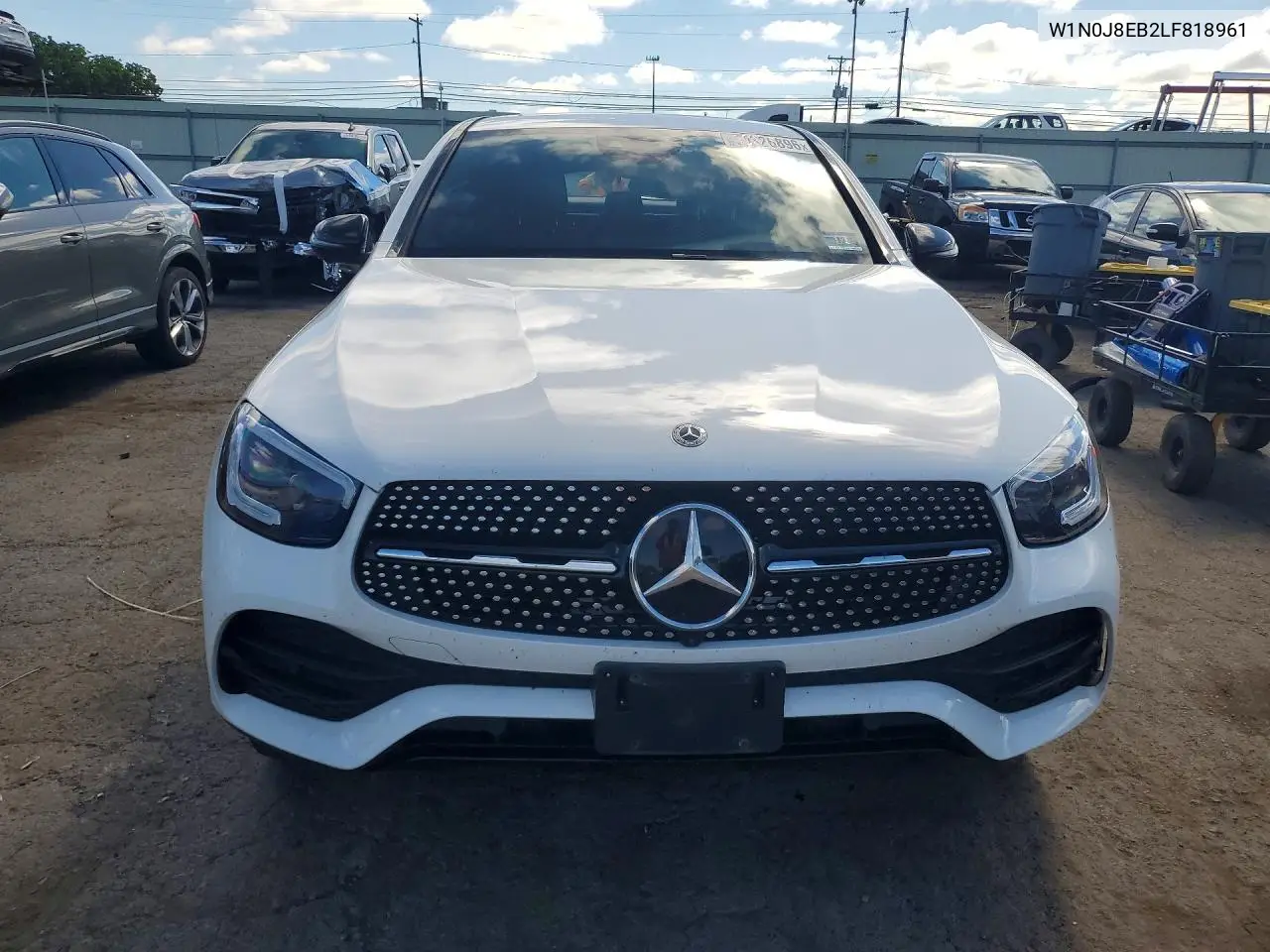 2020 Mercedes-Benz Glc Coupe 300 4Matic VIN: W1N0J8EB2LF818961 Lot: 59326896