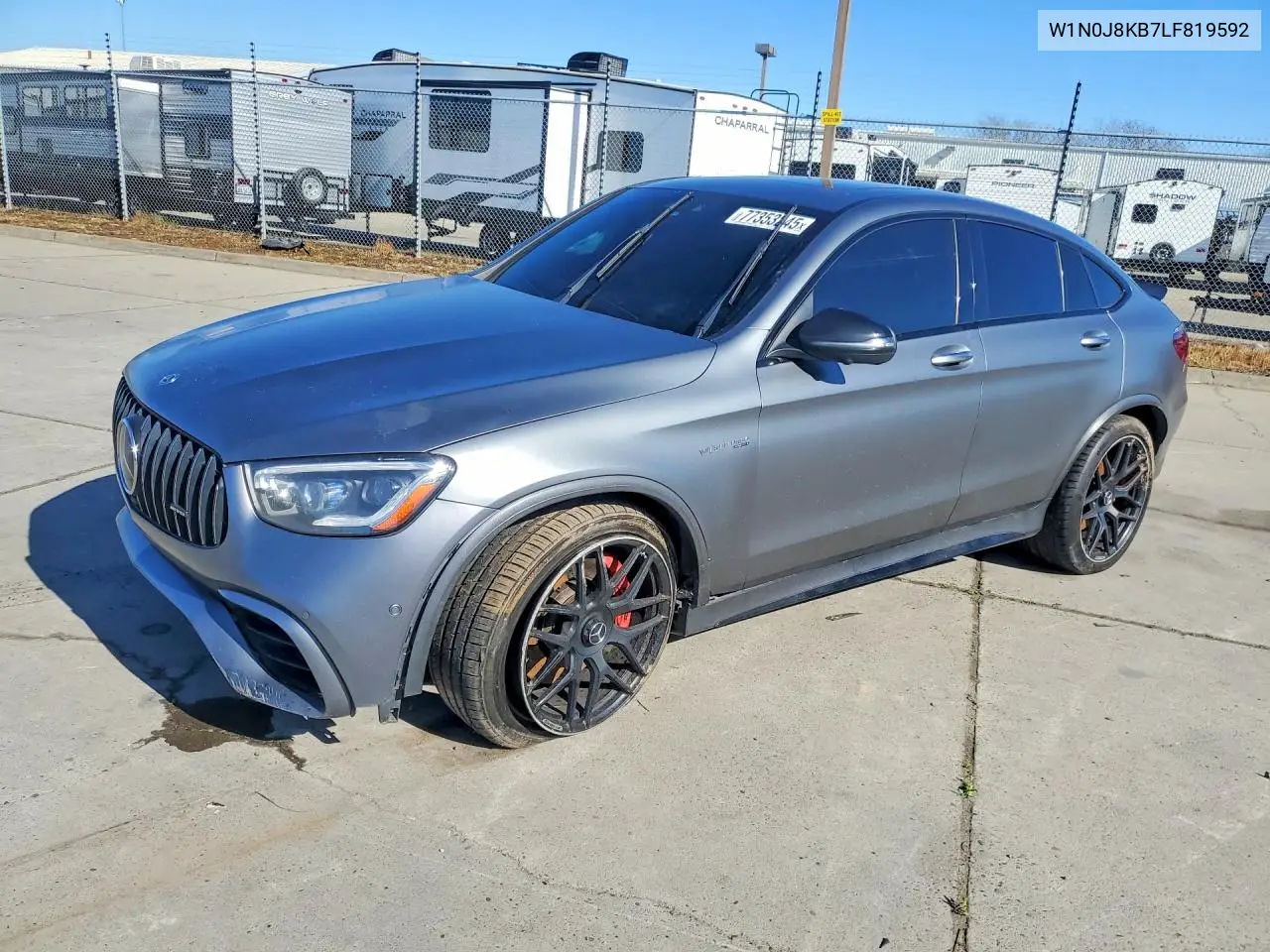 2020 Mercedes-Benz Glc Coupe 63 S 4Matic Amg