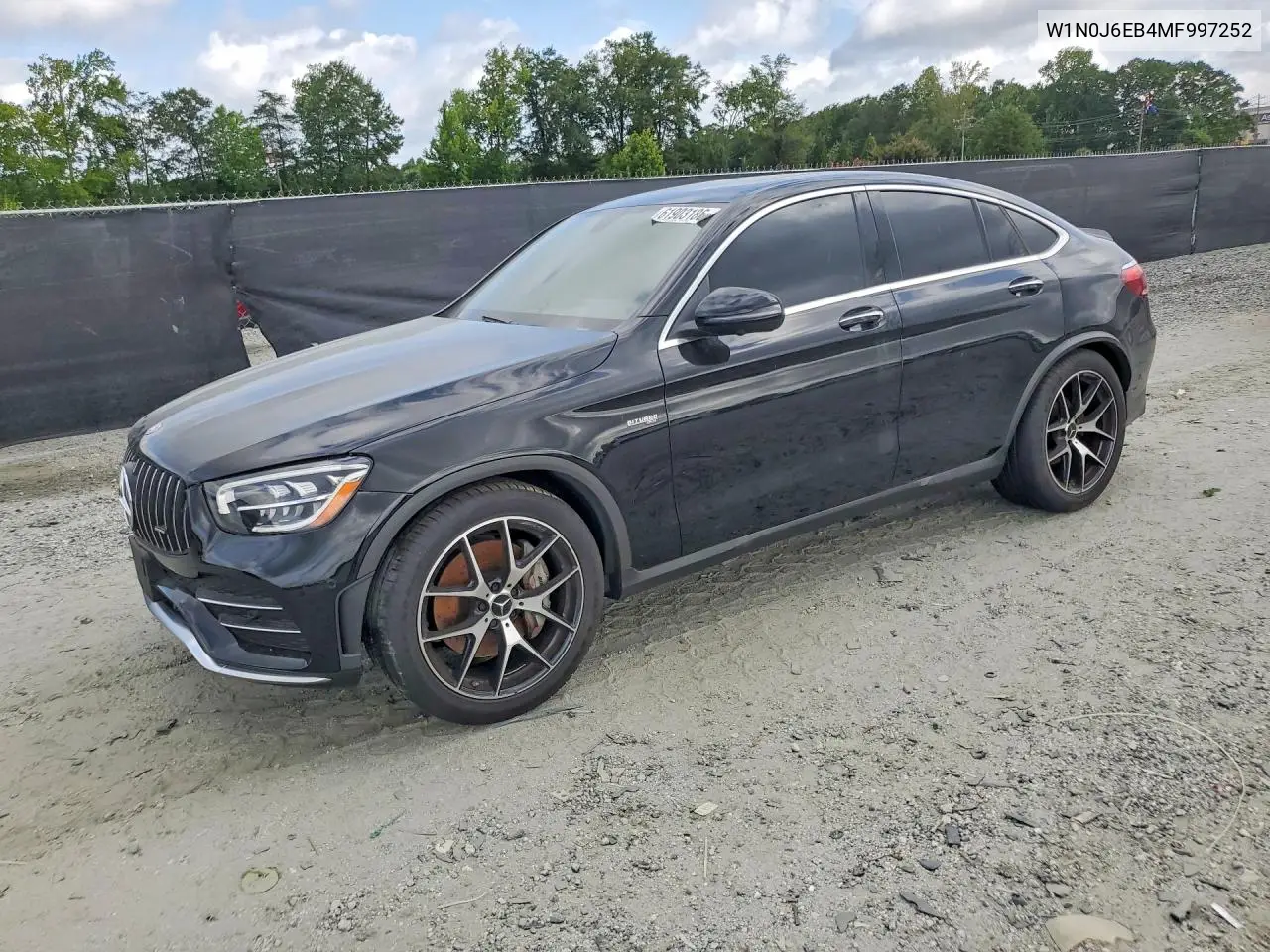 2021 Mercedes-Benz Glc Coupe 43 4Matic Amg VIN: W1N0J6EB4MF997252 Lot: 61903186