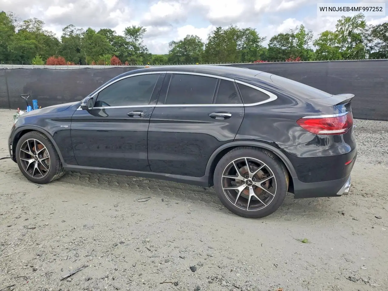 2021 Mercedes-Benz Glc Coupe 43 4Matic Amg VIN: W1N0J6EB4MF997252 Lot: 61903186