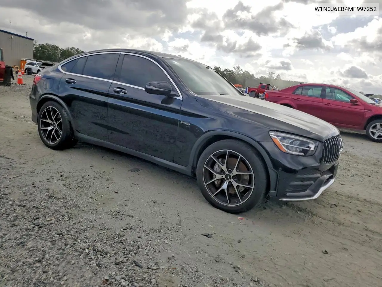 2021 Mercedes-Benz Glc Coupe 43 4Matic Amg VIN: W1N0J6EB4MF997252 Lot: 61903186