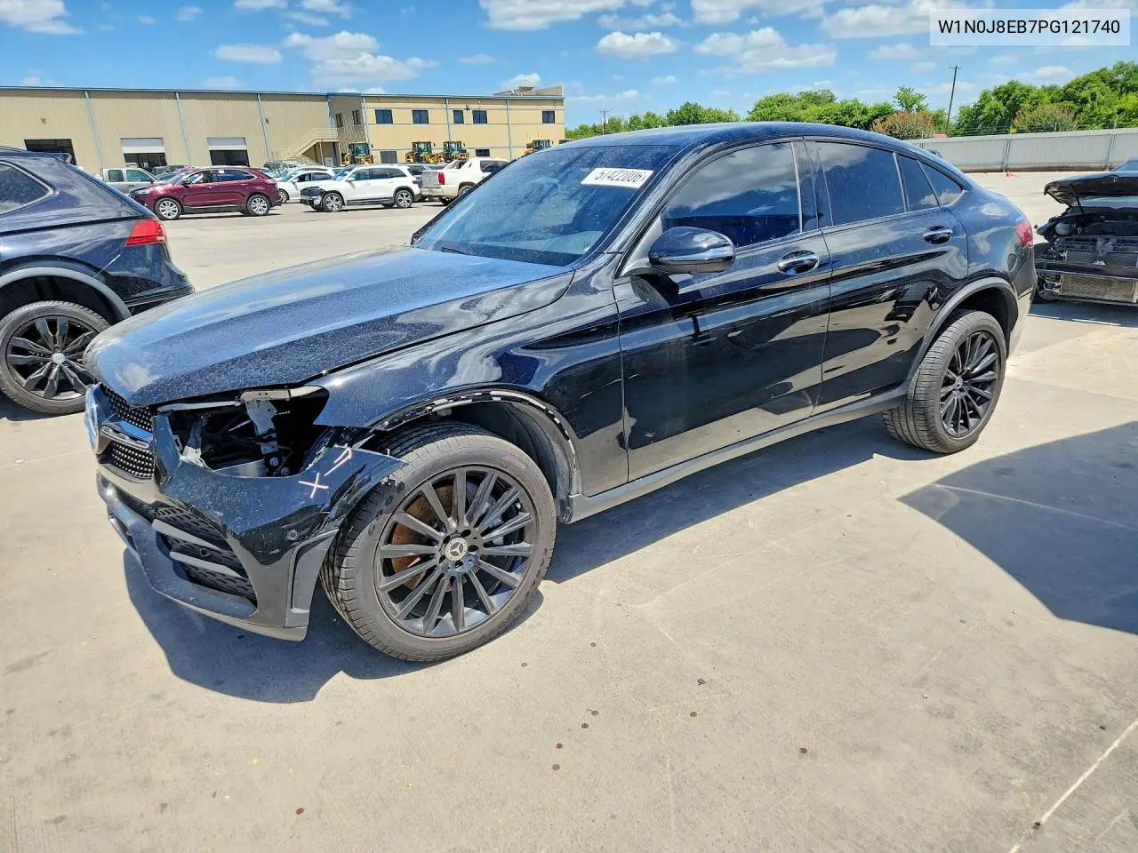 2023 Mercedes-Benz Glc Coupe 300 4Matic VIN: W1N0J8EB7PG121740 Lot: 57422006