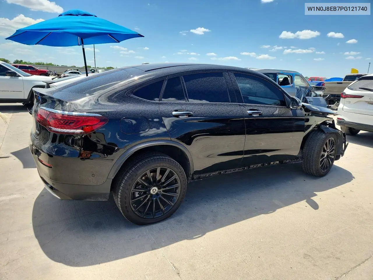 2023 Mercedes-Benz Glc Coupe 300 4Matic VIN: W1N0J8EB7PG121740 Lot: 57422006