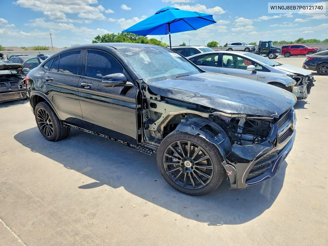 2023 Mercedes-Benz Glc Coupe 300 4Matic VIN: W1N0J8EB7PG121740 Lot: 57422006