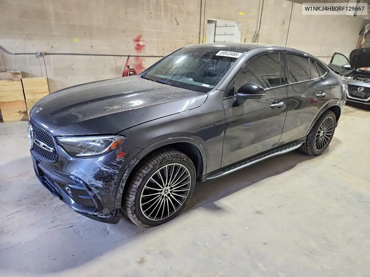 2024 Mercedes-Benz Glc Coupe 300 4Matic VIN: W1NKJ4HB0RF129667 Lot: 59843466