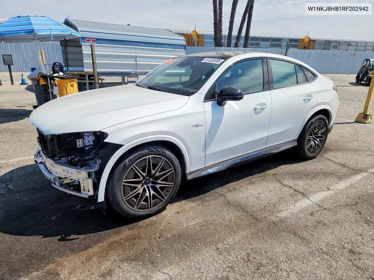 2024 Mercedes-Benz Glc Coupe 43 4Matic Amg VIN: W1NKJ8HB1RF202942 Lot: 61539386