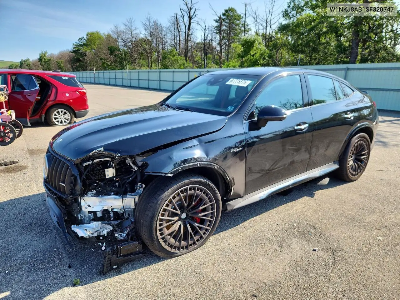 2025 Mercedes-Benz Glc Coupe 63 Amg S E Performance VIN: W1NKJ8AB1SF320747 Lot: 61773576