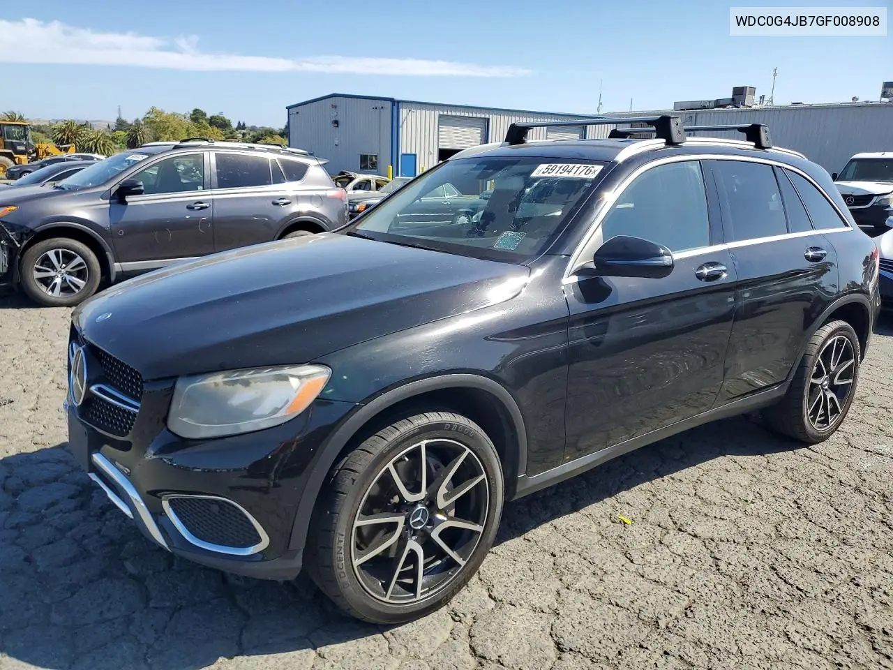 2016 Mercedes-Benz Glc 300 VIN: WDC0G4JB7GF008908 Lot: 59194176