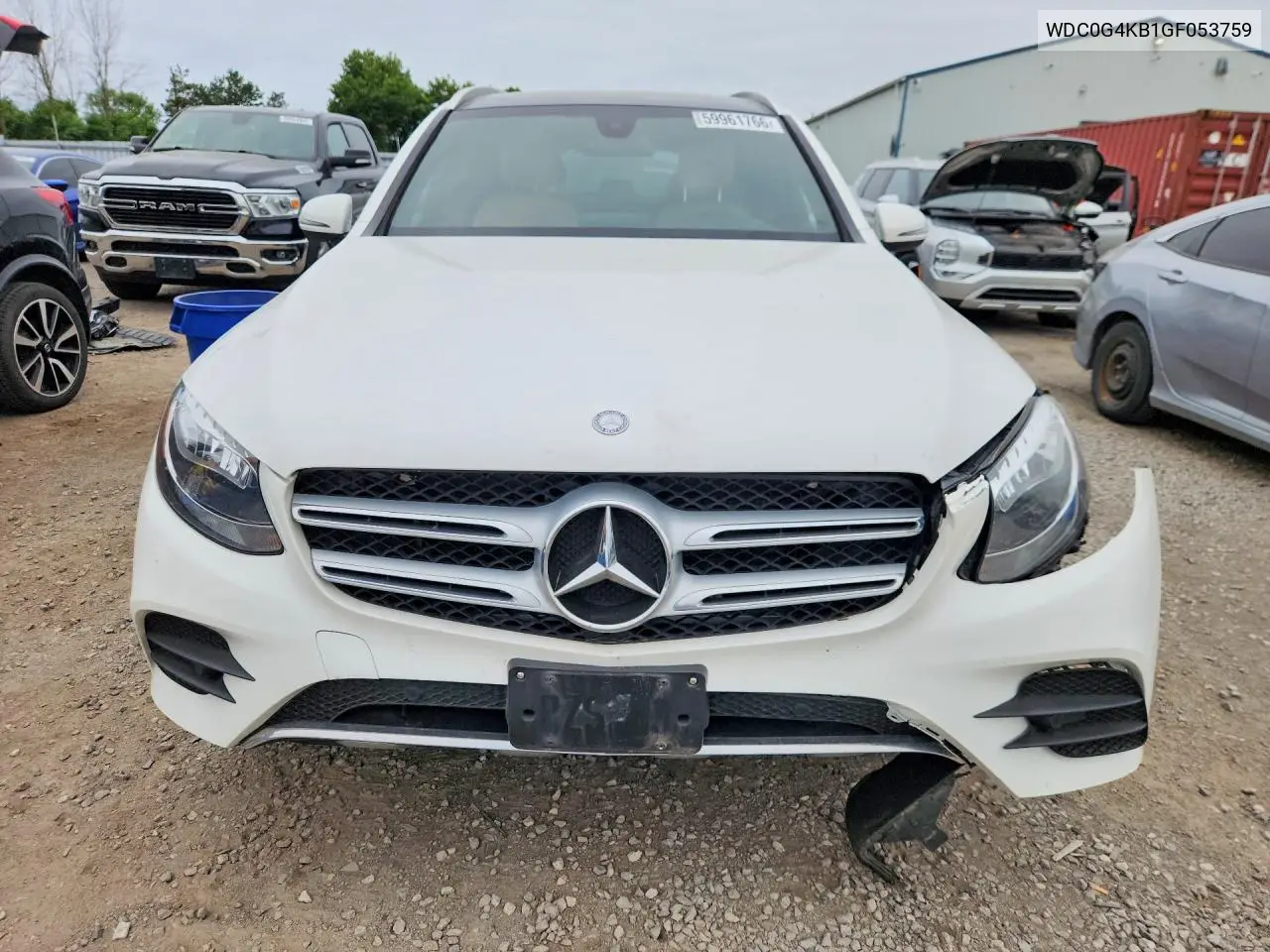 WDC0G4KB1GF053759 2016 Mercedes-Benz Glc 300 4Matic