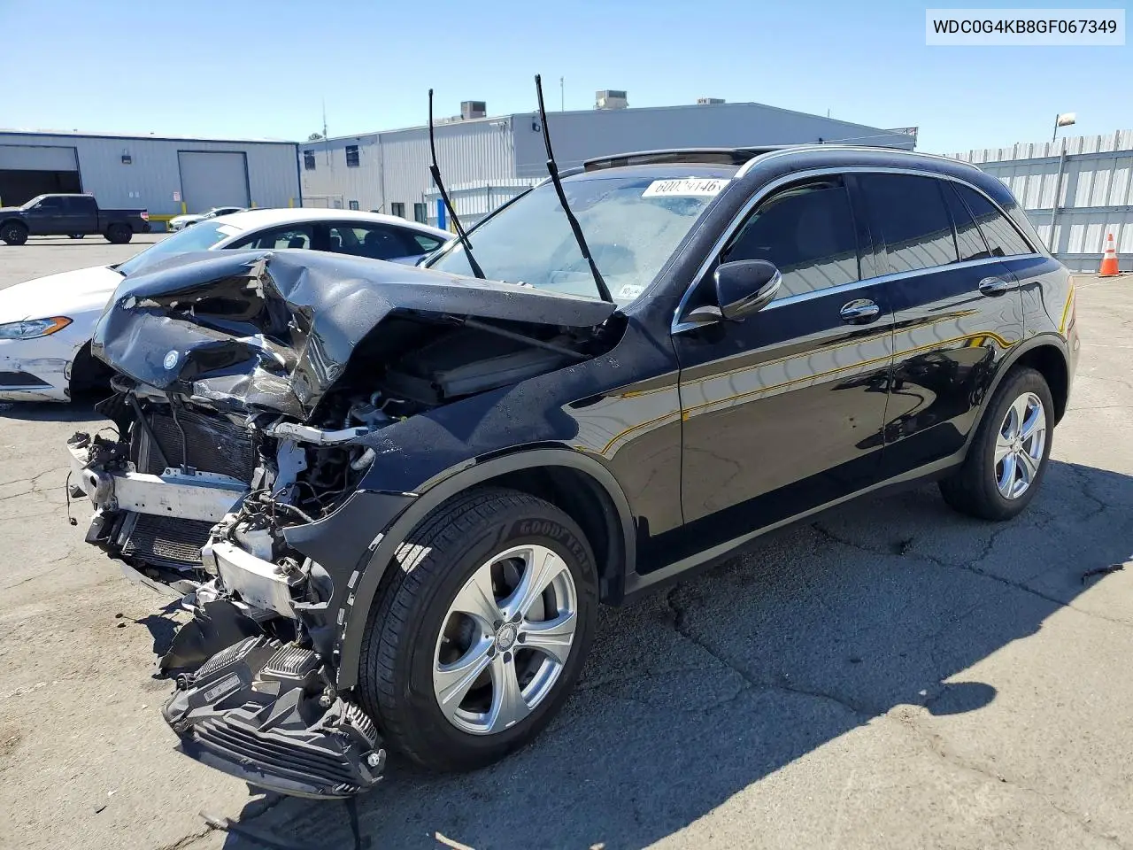 2016 Mercedes-Benz Glc 300 4Matic VIN: WDC0G4KB8GF067349 Lot: 60039146