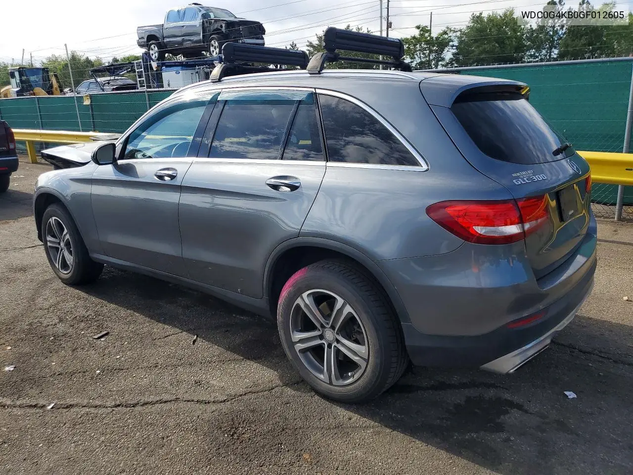 2016 Mercedes-Benz Glc 300 4Matic VIN: WDC0G4KB0GF012605 Lot: 60493036