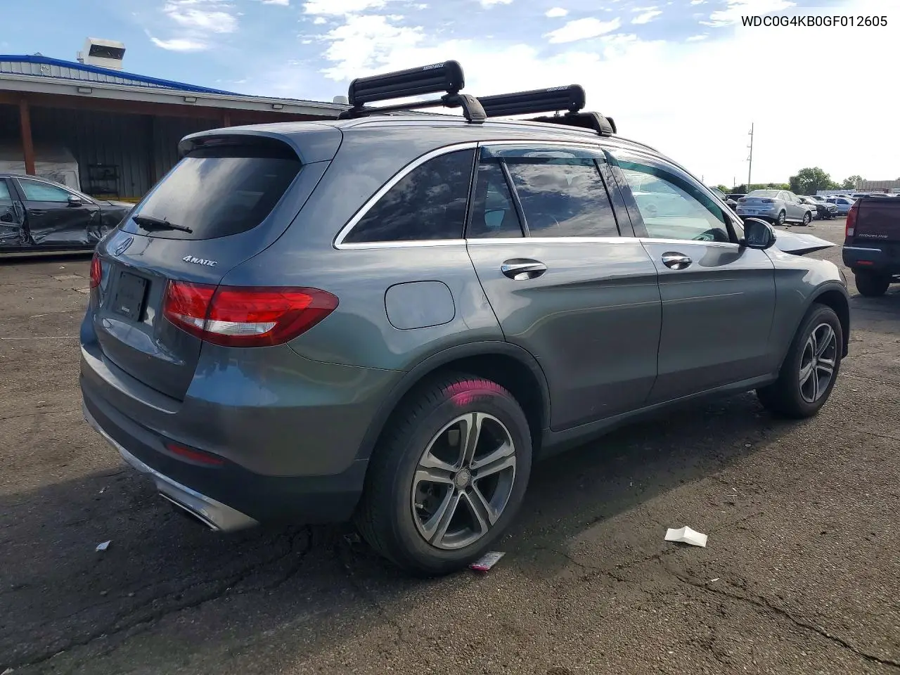 2016 Mercedes-Benz Glc 300 4Matic VIN: WDC0G4KB0GF012605 Lot: 60493036