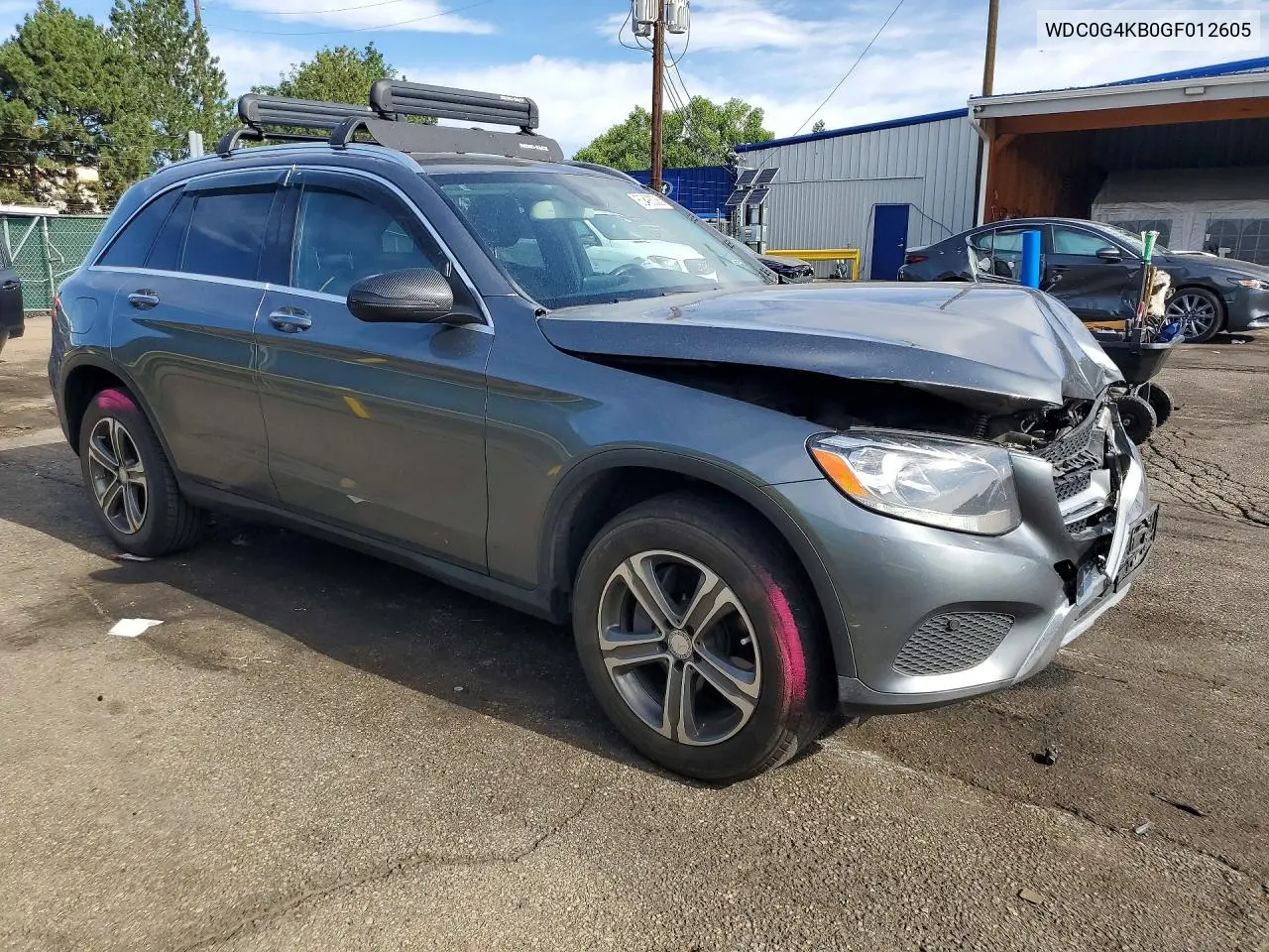 2016 Mercedes-Benz Glc 300 4Matic VIN: WDC0G4KB0GF012605 Lot: 60493036