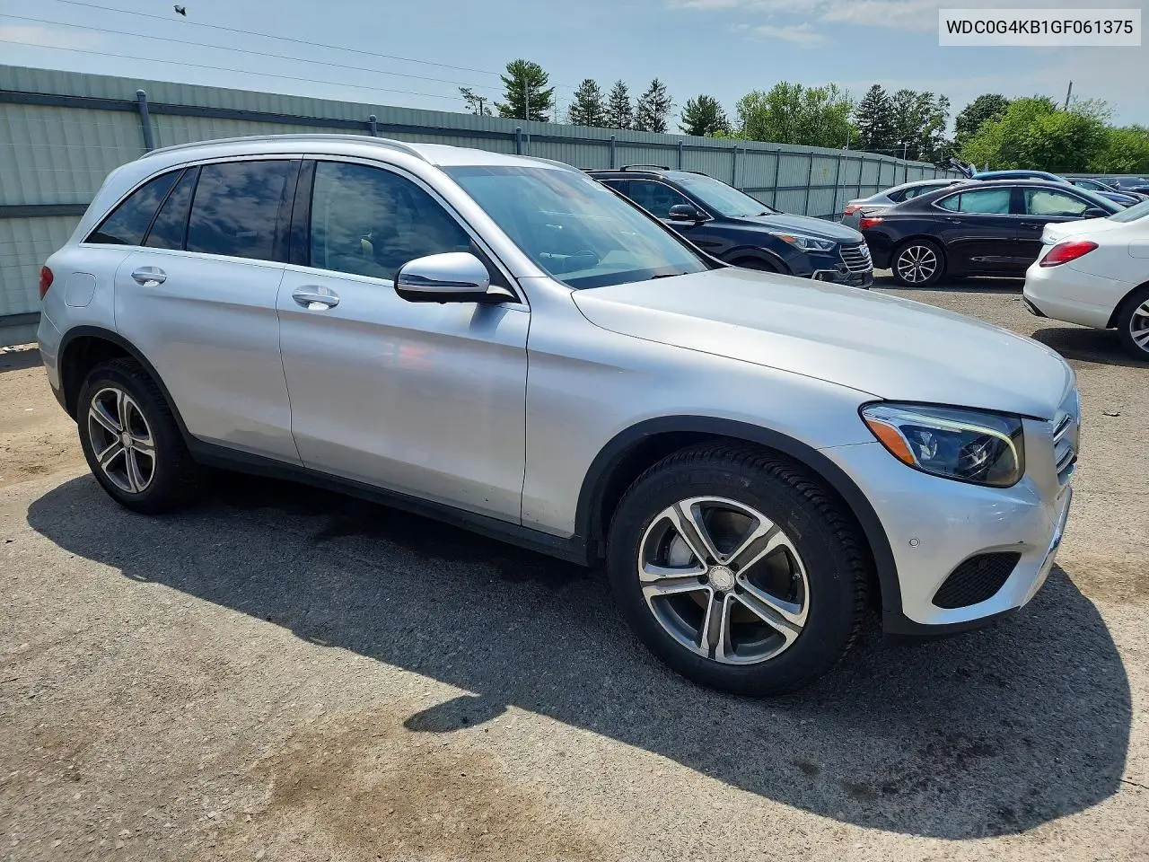 2016 Mercedes-Benz Glc 300 4Matic VIN: WDC0G4KB1GF061375 Lot: 60862316