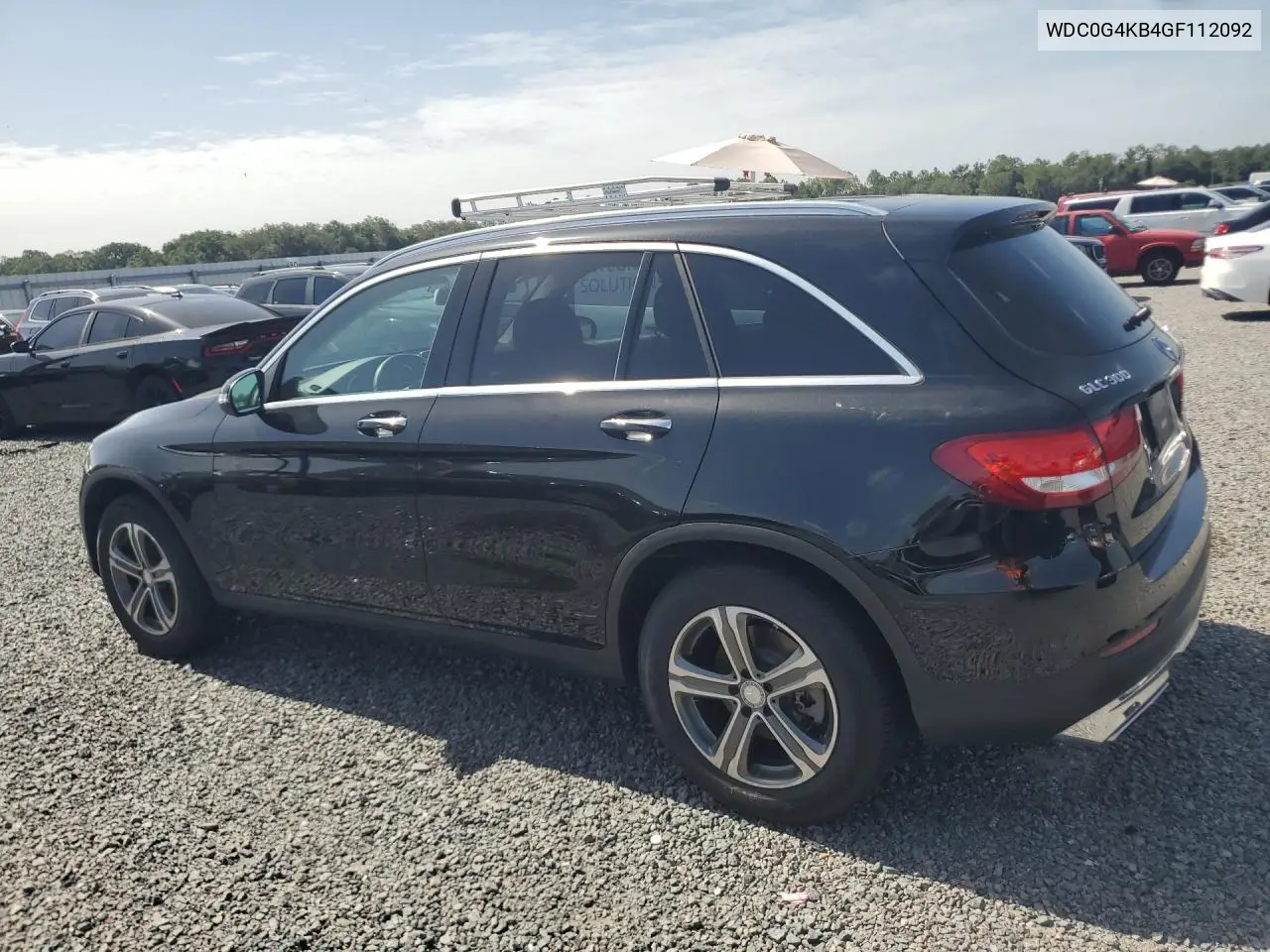 2016 Mercedes-Benz Glc 300 4Matic VIN: WDC0G4KB4GF112092 Lot: 60991596