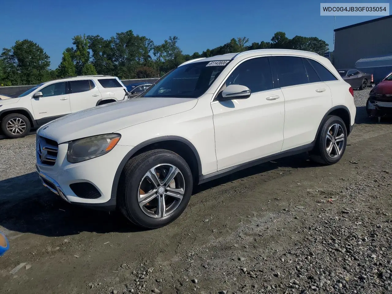 2016 Mercedes-Benz Glc 300 VIN: WDC0G4JB3GF035054 Lot: 61143806