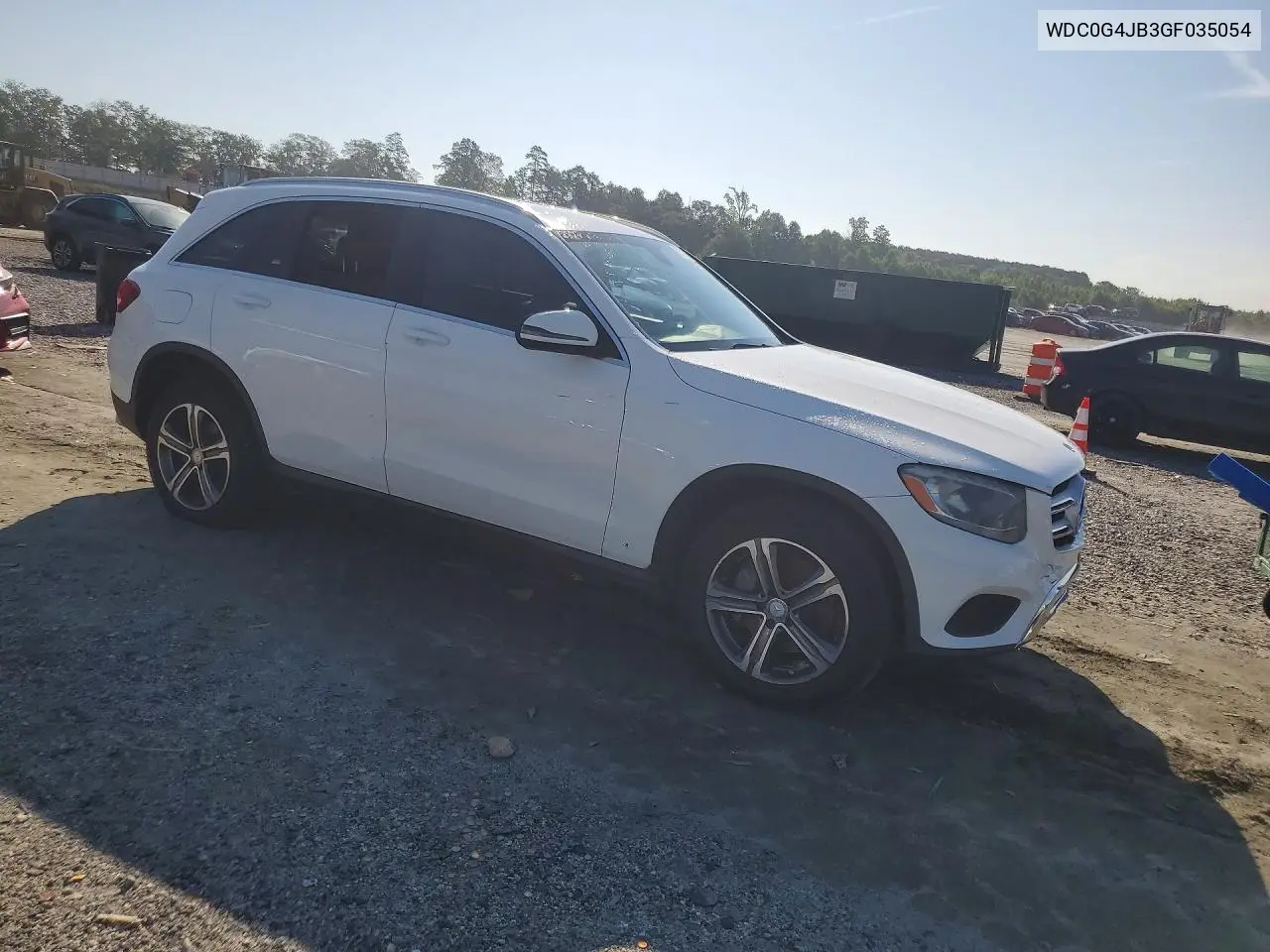 2016 Mercedes-Benz Glc 300 VIN: WDC0G4JB3GF035054 Lot: 61143806