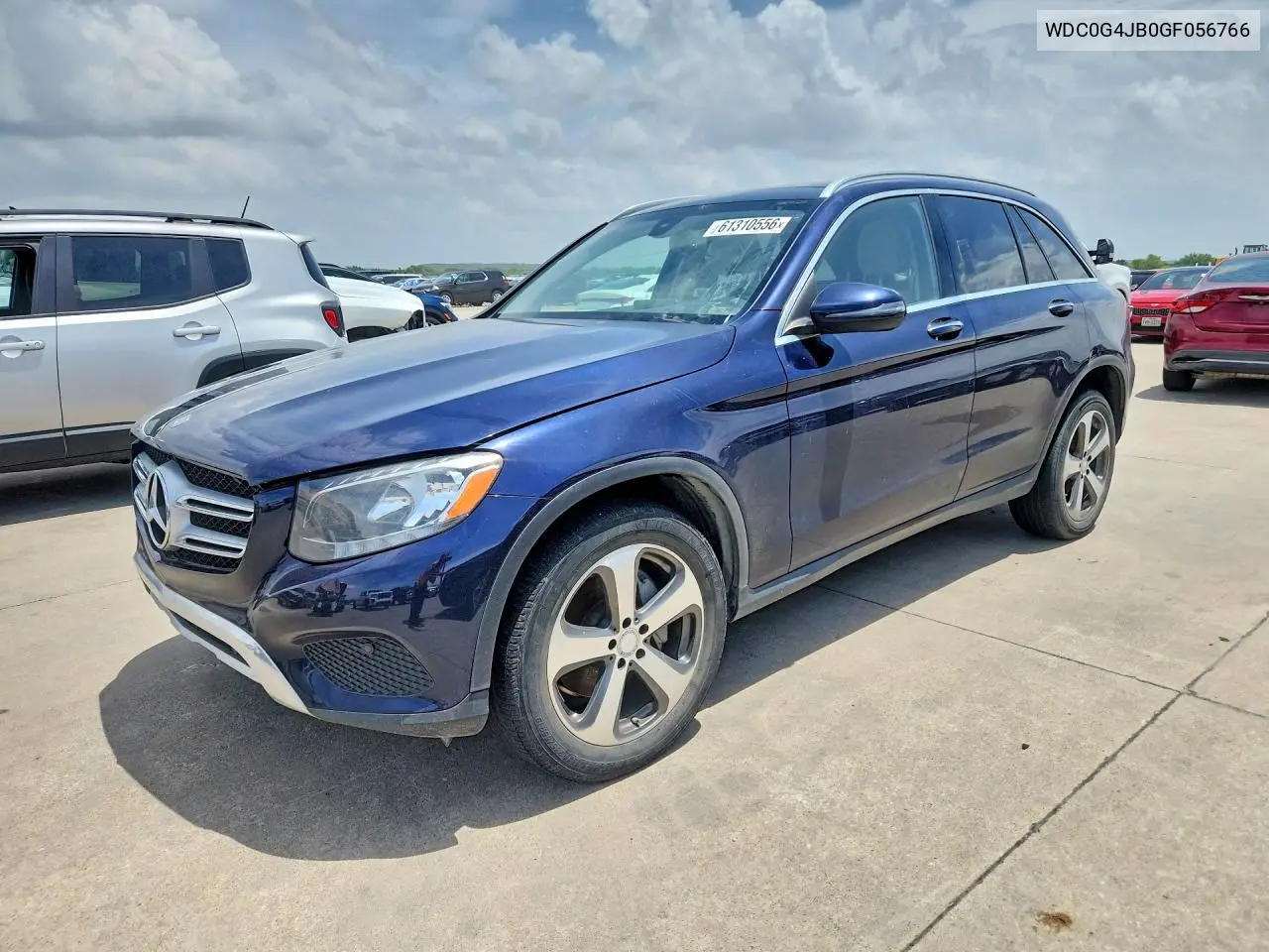 2016 Mercedes-Benz Glc 300 VIN: WDC0G4JB0GF056766 Lot: 61310556