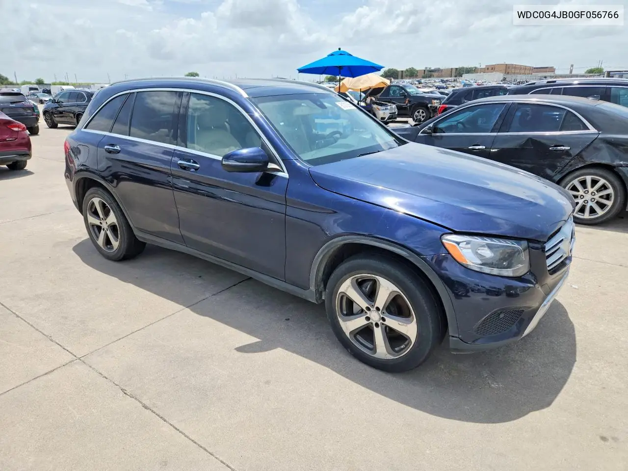 2016 Mercedes-Benz Glc 300 VIN: WDC0G4JB0GF056766 Lot: 61310556