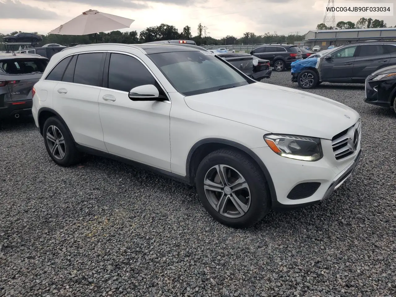 2016 Mercedes-Benz Glc 300 VIN: WDC0G4JB9GF033034 Lot: 61581096