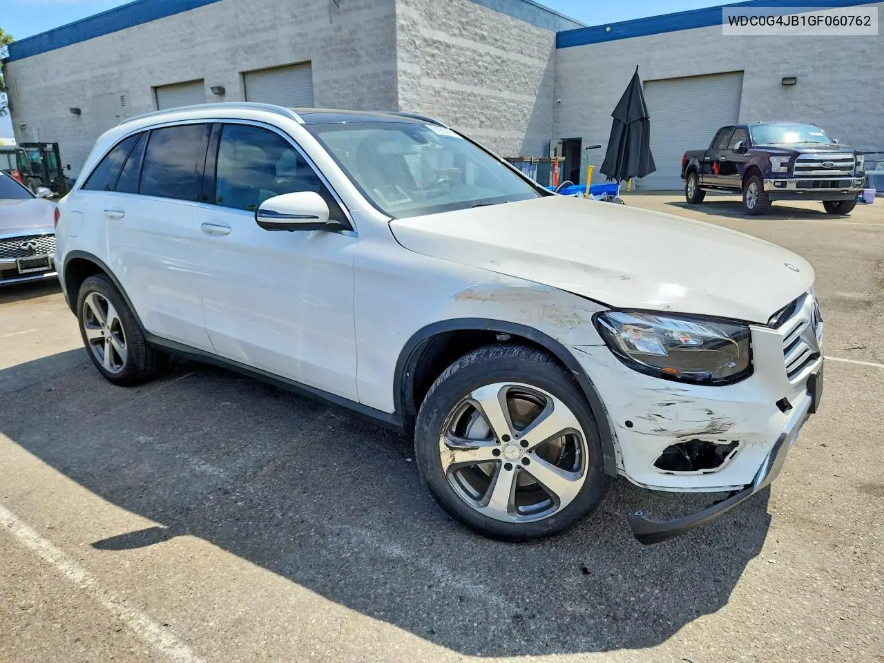 2016 Mercedes-Benz Glc 300 VIN: WDC0G4JB1GF060762 Lot: 61953476