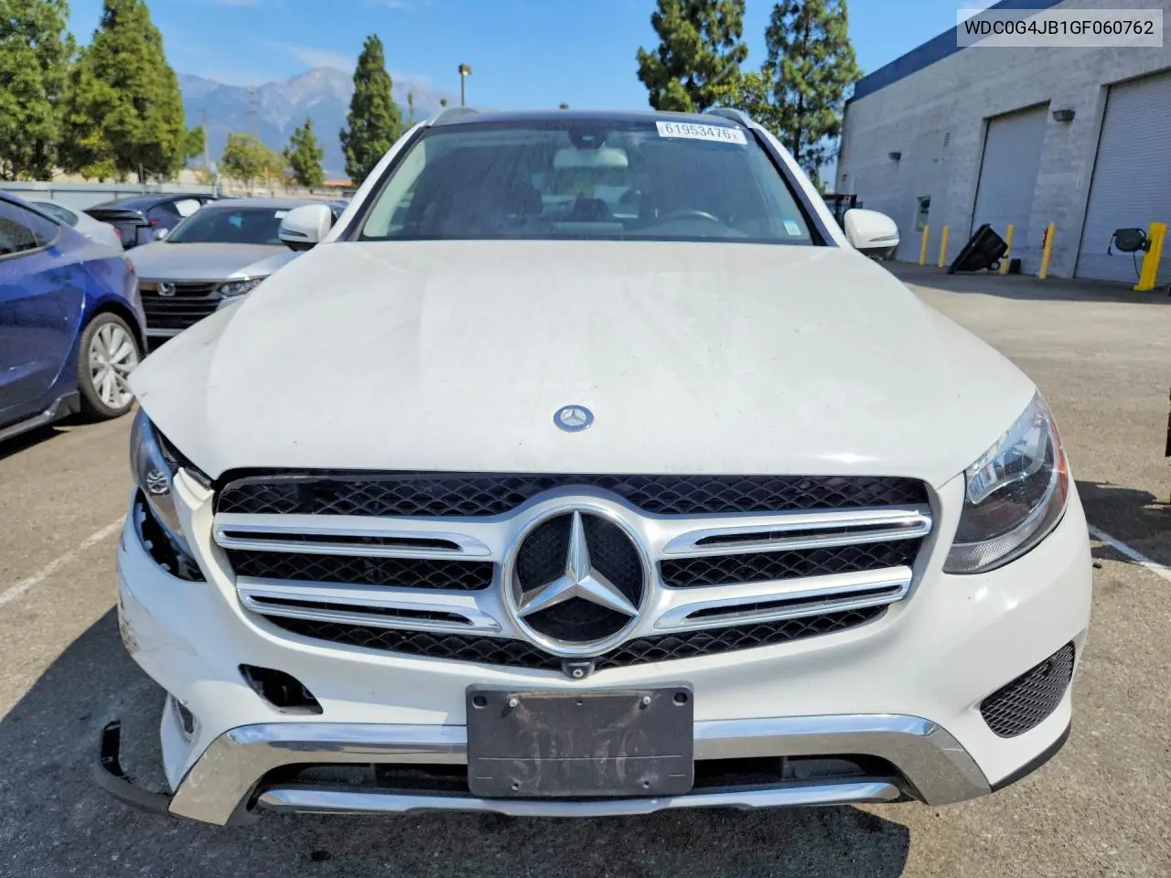 2016 Mercedes-Benz Glc 300 VIN: WDC0G4JB1GF060762 Lot: 61953476