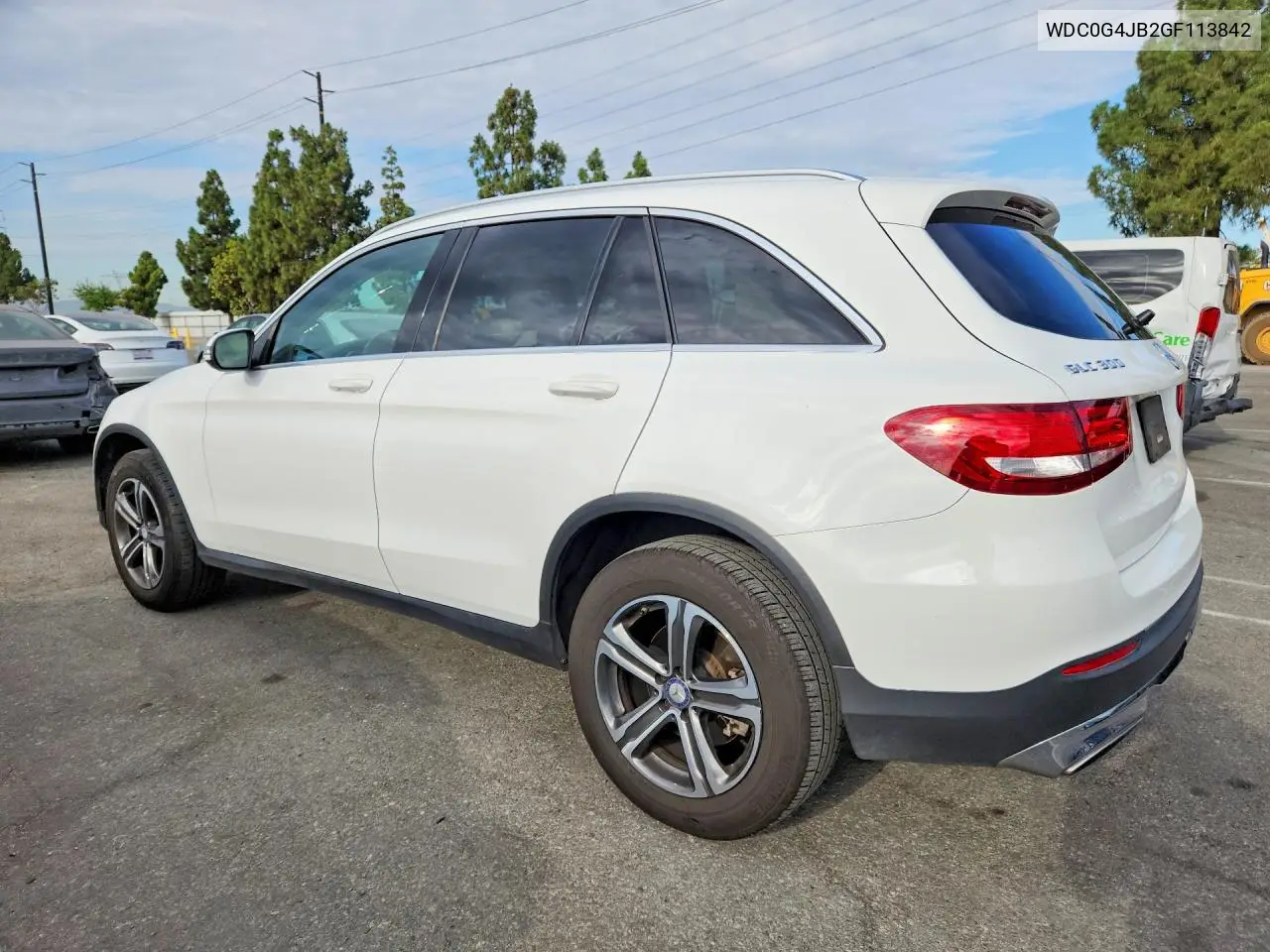 2016 Mercedes-Benz Glc 300 VIN: WDC0G4JB2GF113842 Lot: 61978286